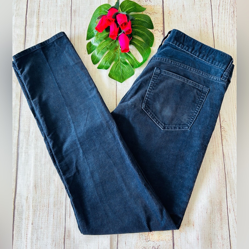 J. Crew Men’s Navy Blue Flex Slim Fit Corduroy Pants Size 30/32